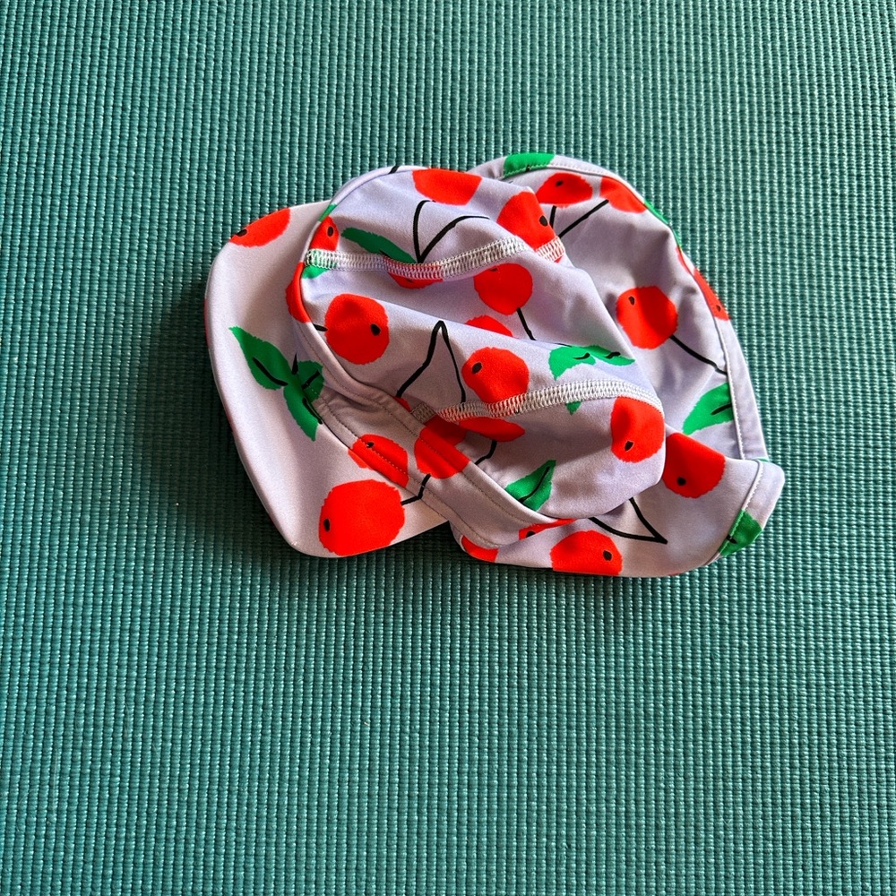 Hanna Andersson Out of the Sun Beach Hat Cherry Cheer Red XS